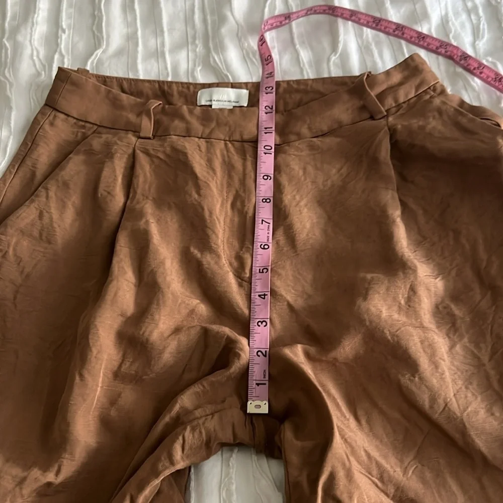H&M Linen Blend Trousers